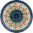 Peach Spring Daisy Polish Pottery 8" Plate