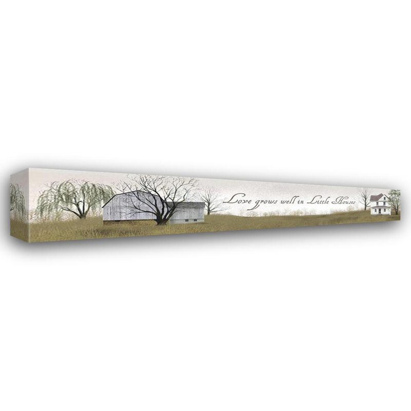 Art sur toile tendue par August Grove® Jacobs, Billy Gallery: Love Grows Well, H 7 po x l 18 po