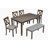 Dining Rectangular Table With Bench, Ideal Kitchen Table With Bench For Small Spaces, Ensuring Comfortable And Stylish Dining