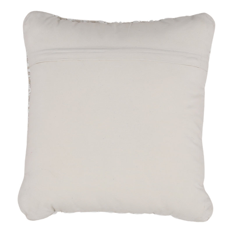 Coussin d'extérieur en bois de rose beige