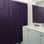 Rideau de douche simple à rayures katelyn elizabeth geometric dégradé