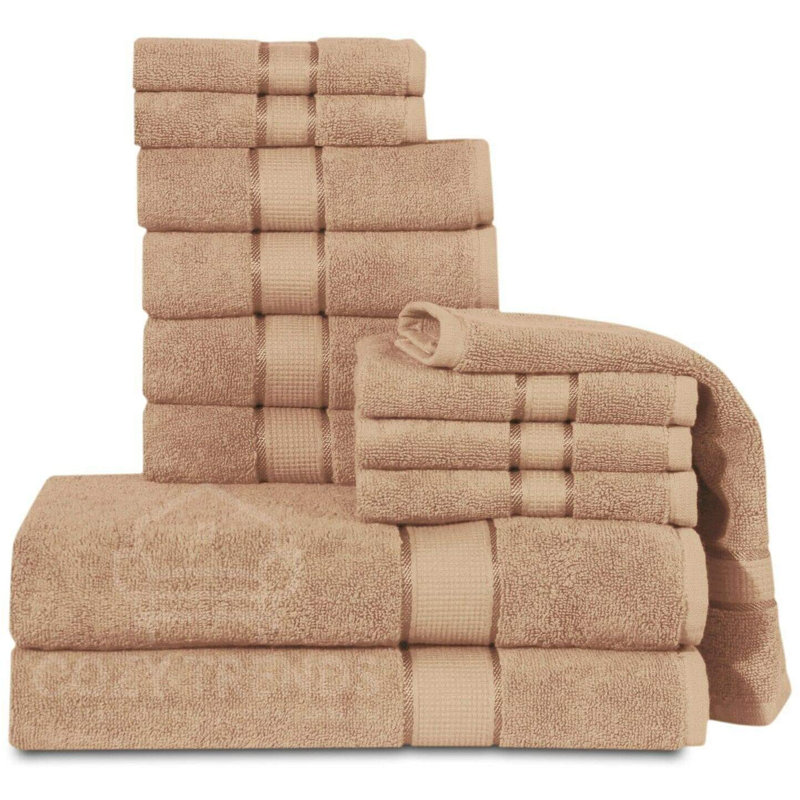 Cotton Plush Mulit-Size Set, Taupe