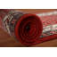 Tapis de couloir rouge rouge Botemir noué à la main 3 x 10