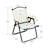 2-piece Folding Outdoor Chair for Indoor, Outdoor Camping, Picnics, Beach,Backyard, BBQ, Party, Patio