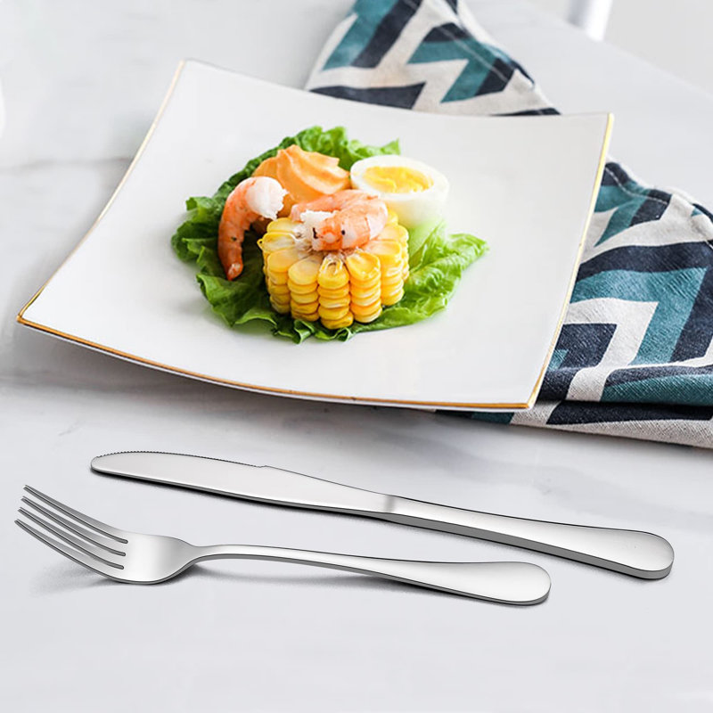 Brayden Studio Caitlain 60 Piece Stainless Steel Cutlery Set , Service for 12