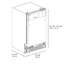 ZLINE 18" Tallac Series 3rd Rack Top Control Dishwasher with Stainless Steel Tub, 51dBa-1880202355