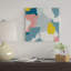 « happy ii » par moira hershey, reproduction d’impression sur toile tendue-73364896-73364897-73364899