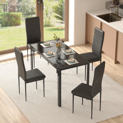Modern Dining Small Rectangle Dining Room Table IKEA Narrow