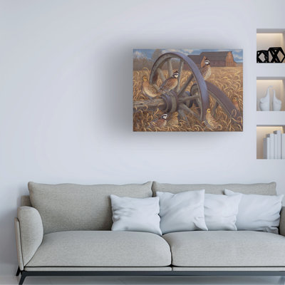 Jeff Hoff Southern Bobwhites Canvas Art
