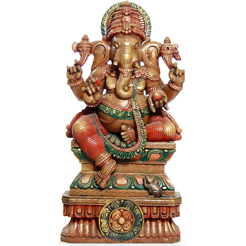 Tryakshara Ganesha