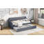 Twin Size Upholstery Daybed With Trundle And USB Charging Design,Trundle Can Be Flat Or Erected,Beige-439630494