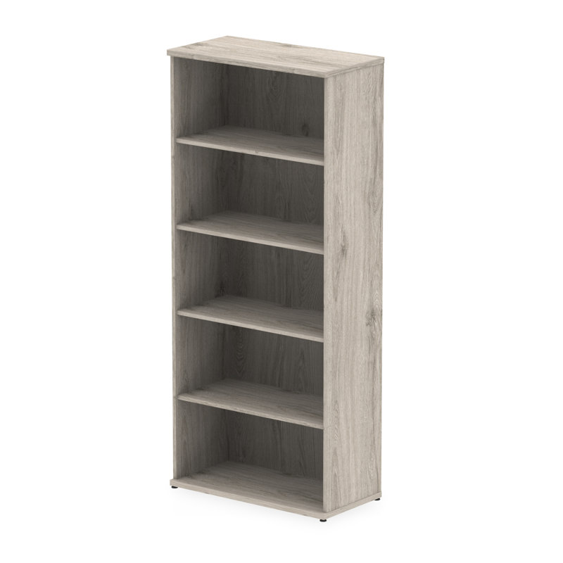 Zetta 80cm W Wood Standard Bookcase, 200 cm H x 80cm W x 40cm D