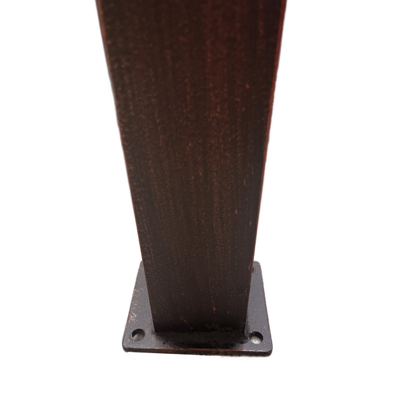 Arche de jardin en aluminium avec banc 2 places, Bronze