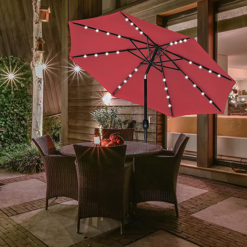 Parasol Beisly 57,48, Rouge