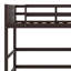 Lit mezzanine simple en bois massif avec échelle Kaman-274072876