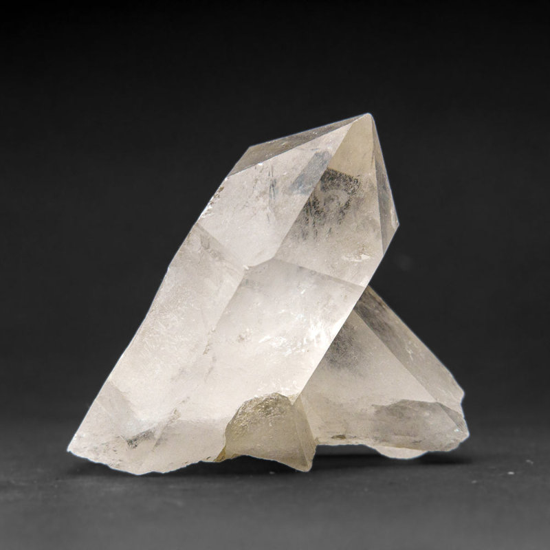 Genuine Clear Quartz Crystal Cluster From Brazil (234.3 Grams)