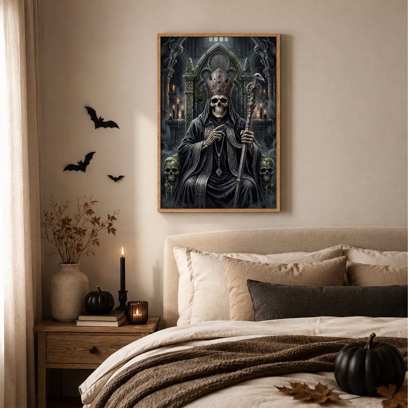 Art mural sur toile gothique, H 48 po x l 32 po