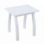 Table d'appoint en bois d'acacia blanc SELMA, durable et élégante pour les intérieurs modernes-980025094