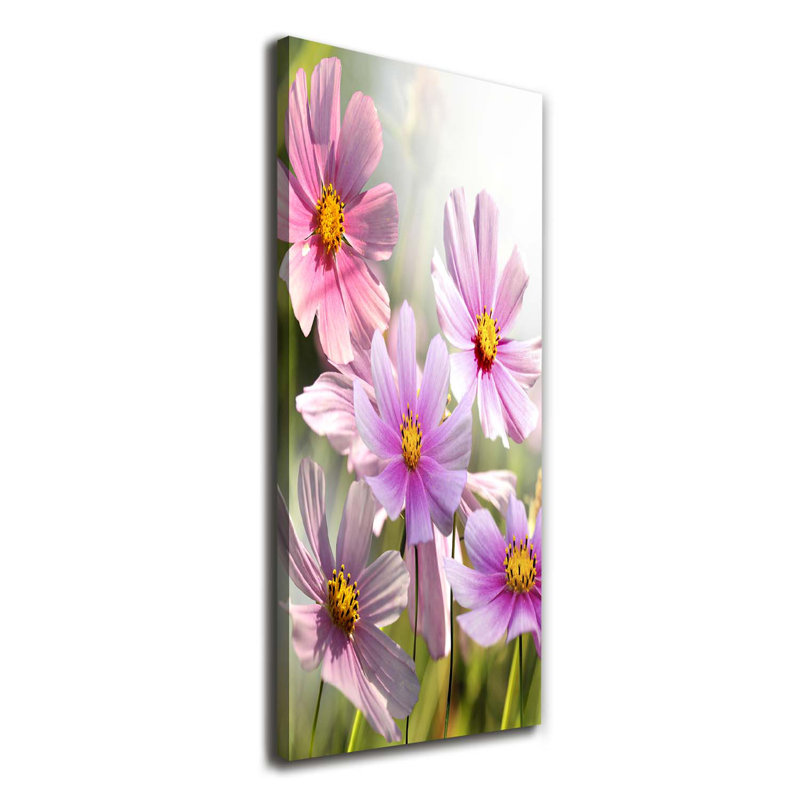 Field Flowers - Wrapped Canvas Print