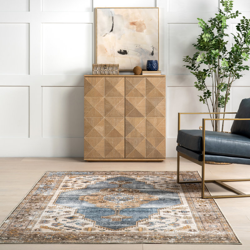 Tapis lavable à la machine Gracie SpinClean, Rectangle 5 pi x 8 pi