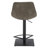 Upholstered Faux Leather Adjustable Height Counter Stool with Iron Frame-1547401257