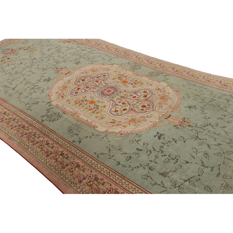 One-of-a-Kind 7’5”x18’7” Hand Knotted Area Rug