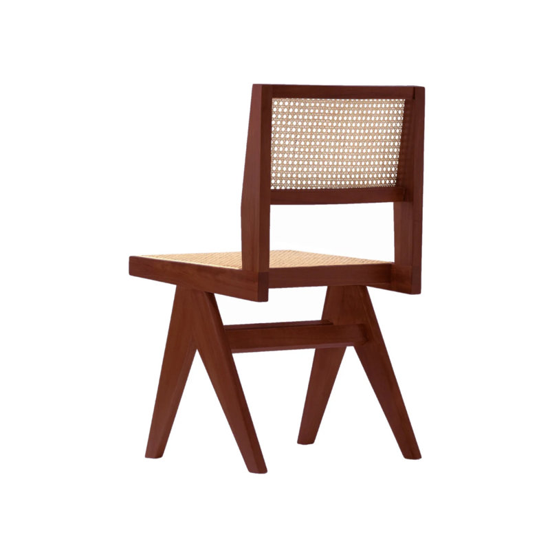 Chaise sans accoudoirs William Cane, Rouge