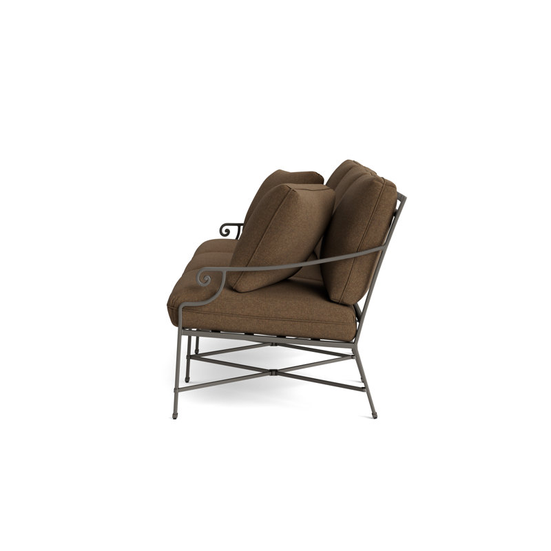 Venetian Outdoor 3 - Seat Patio Sofa, Fusion Moccasian, Mica