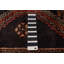 Tapis bleu marine noué à la main unique 4 pi 4 po x 8 pi 4 po Andelz