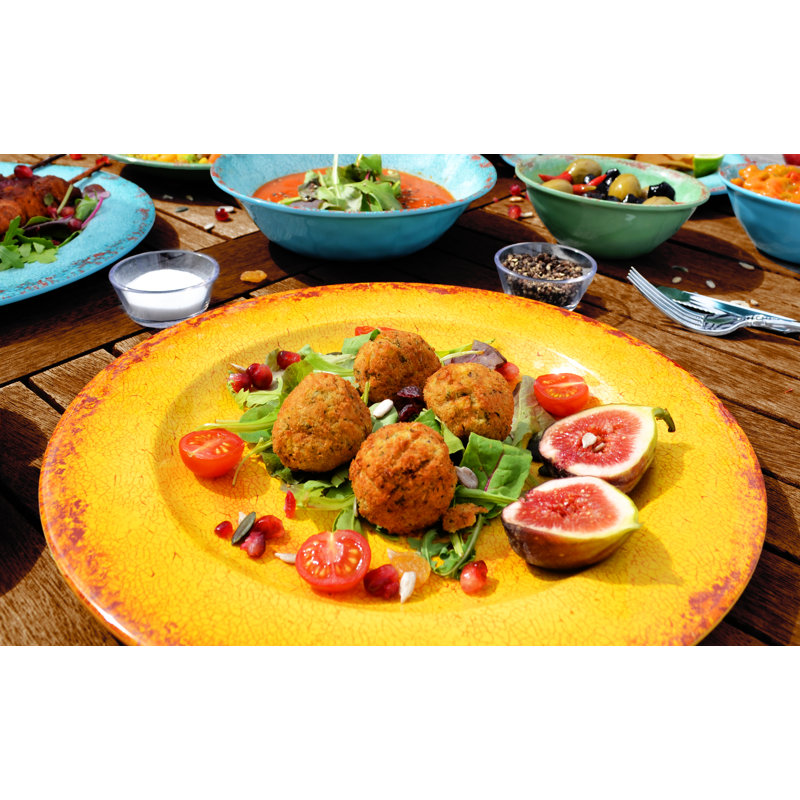 Casablanca 28cm Melamine Dinner Plate, Sunset