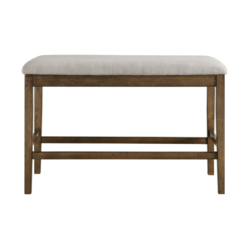 Banc Jumel, Gris / Brun clair, H 26 po x l 39 po x P 17 po