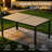 6 - Person Outdoor Patio Dining Set, Breathable Pvc-Coated Polyester Swivel Patio Chairs And Rectangular Dining Table, All Weather Dining Set For Lawn, Garden, Backyard-125561208