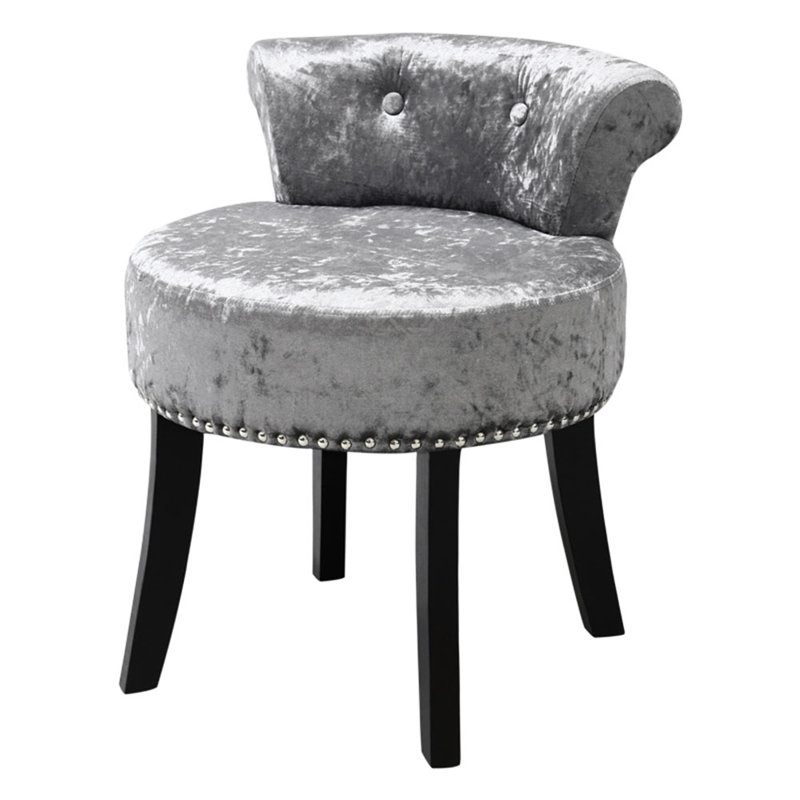 Solid + Manufactured Wood Accent Stool