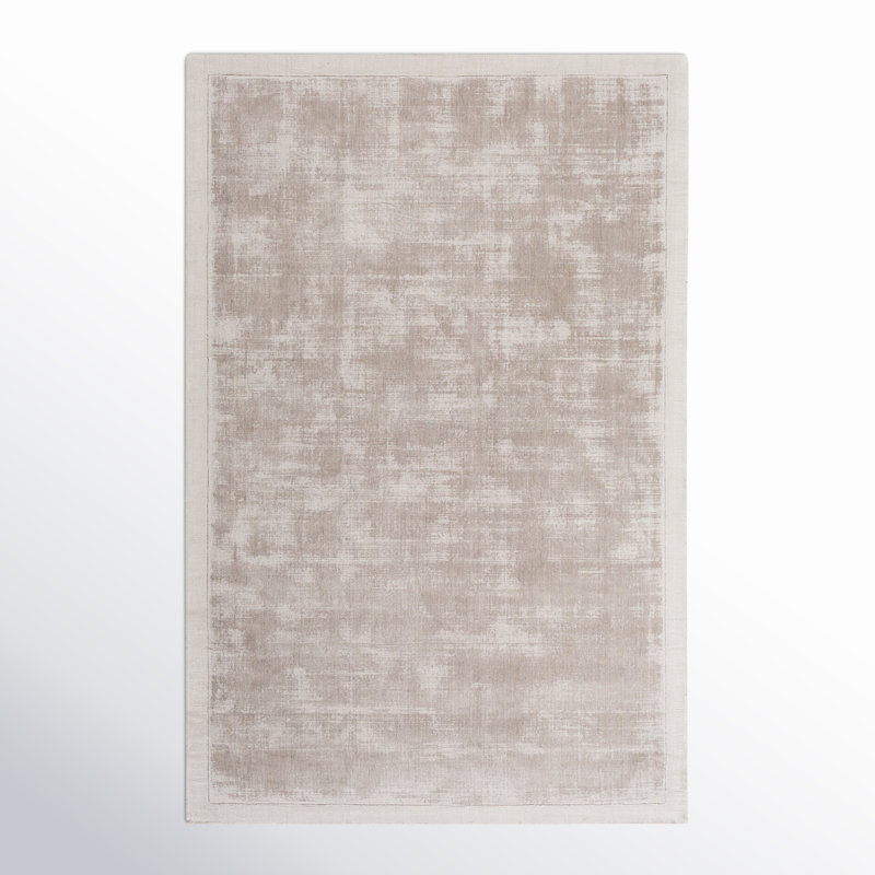 Tapis gris tissé à la main MCKINLEY, Rectangle 2 pi x 3 pi