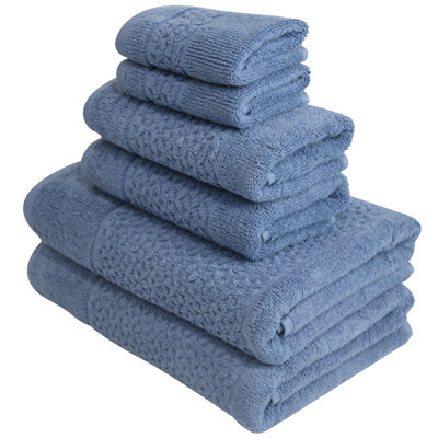 Otley Turkish Cotton Plush Jacquard Mulit-Size Set