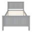 Lit plateforme simple avec lit gigogne et tiroirs, blanc (ancien sku: WF298815AAK)-743337470