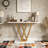 43 Inch Console Table, Industrial Entryway Hallway Table-1672257200