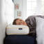 Snuggledown Blissful Breathable Memory Foam Zipped Cover Pillow Firm Support Side Sleeper 64x38cm