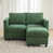 Dark Green Chenille