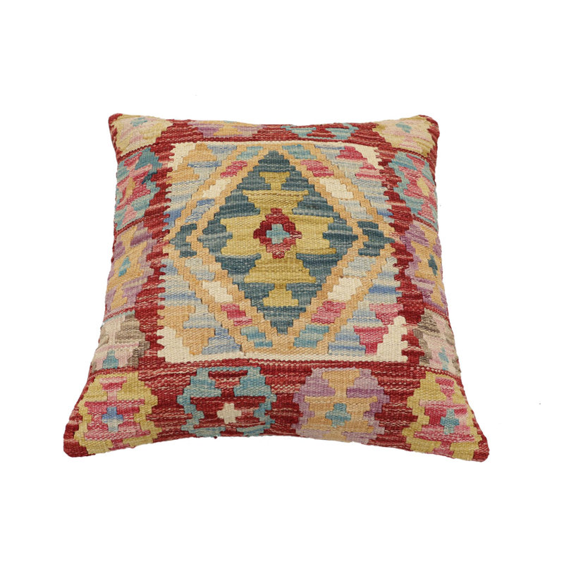 Housse et insert de coussin carré 100% laine