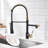 GAWEZA Pull Down Kitchen Faucet