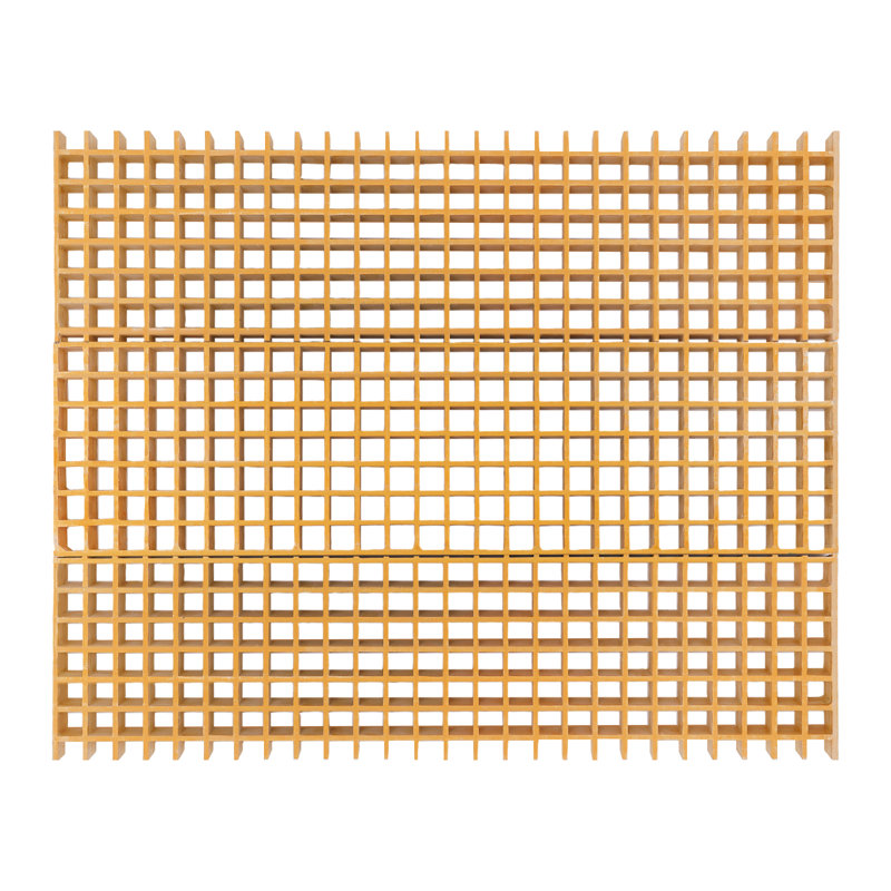 3Pcs FRP Floor Grating Covers, 1.49" H x 39.37" L x 10.62" W