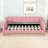 Full Upholstered Dayed With Slats And Legs-127958425-127958422