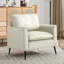 Fauteuil d'appoint en similicuir, fauteuil Clue-2132189906