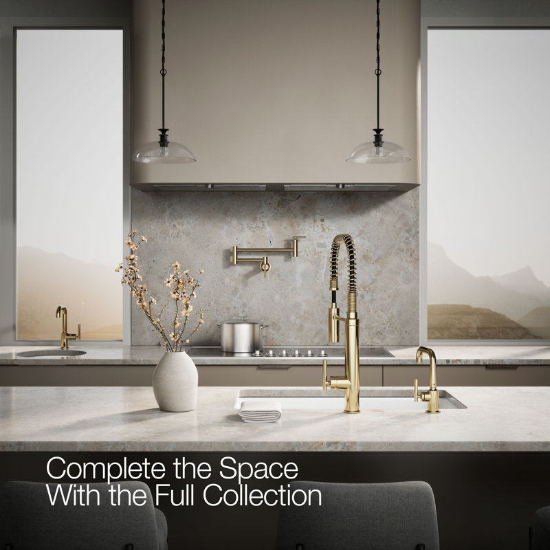 Purist Beverage Faucet, Gold
