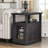 Boxley Tray Top End Table and Built-In Outlets-571494999