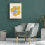 Art sur toile Rosi Feist, cinq citrons dans un filet-95427860