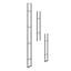 Indurial 10-Foot Floor-to-Ceiling Wine Rack Frame in Matte Black (Racks Sold Separately)-1118347290