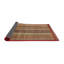 Tapis décoratif multicolore à motif abstrait-1346739211