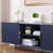Modern Blue Tv Cabinet Suitable For Tvs Up To 70''-443612081